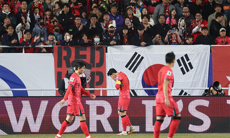 또 무승부&hellip;홍명보호, 요르단과 1-1 비기며 본선행 먹구름