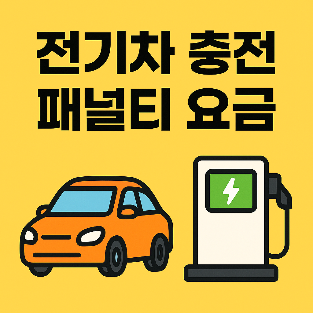 전기차 충전 패널티 요금