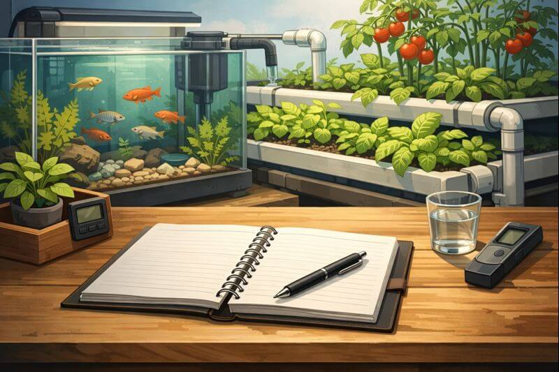 아쿠아포닉스 재배 기록을 남기면 좋은 이유와 방법