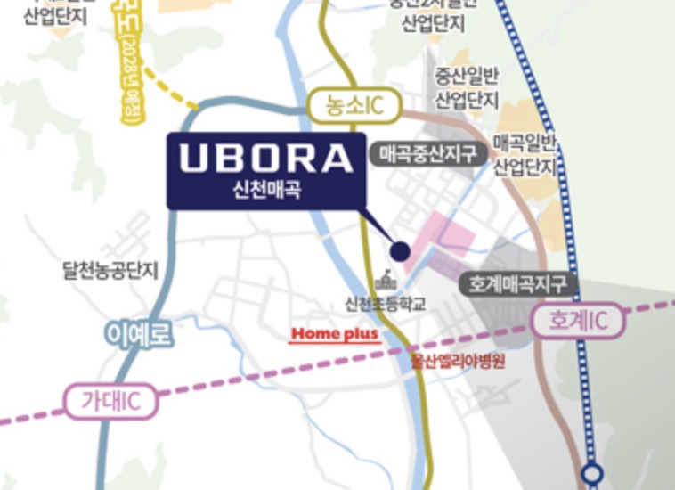 울산 유보라 신천매곡-현장