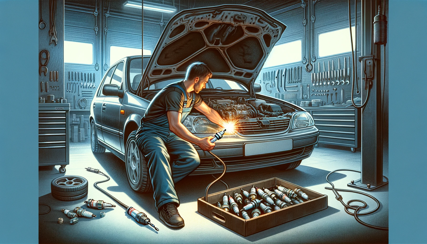 점화플러그 불량의 7가지 증상 원인 수명