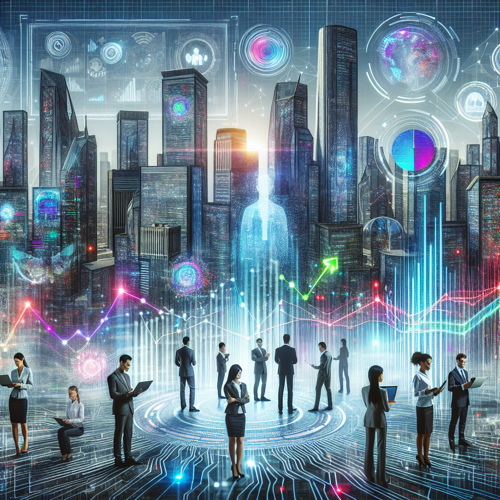 ```json
{"alt":"AI 기술 발전과 시장 성장 분석을 나타내는 그래프와 데이터 시각화 이미지"}
```