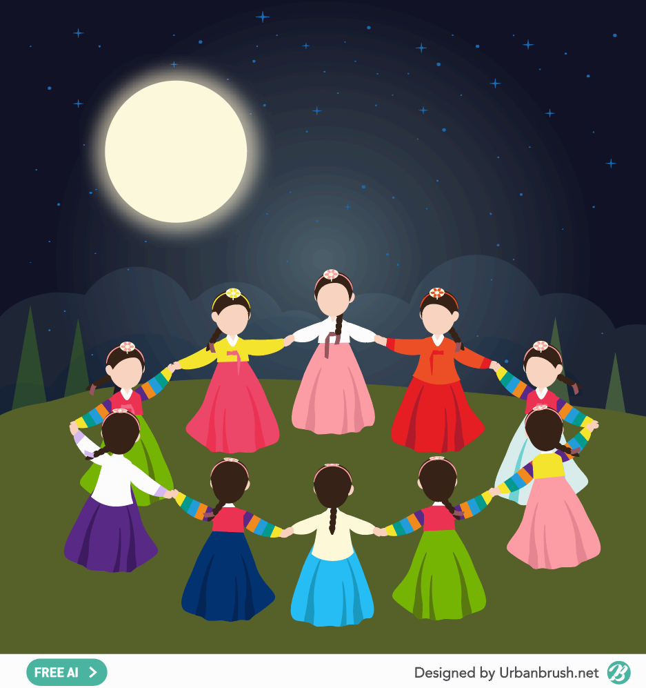 강강술래 – 한국의 전통 민속놀이와 그 역사