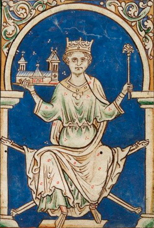 잉글랜드 플랜태저넷 왕조 군주 헨리3세 그림