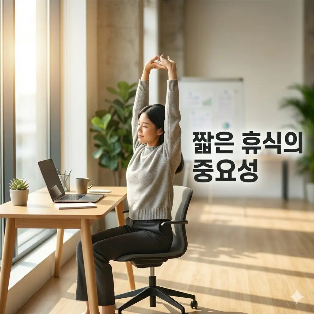 하루 종일 앉아 있는 사람에게 짧은 휴식이 중요한 이유