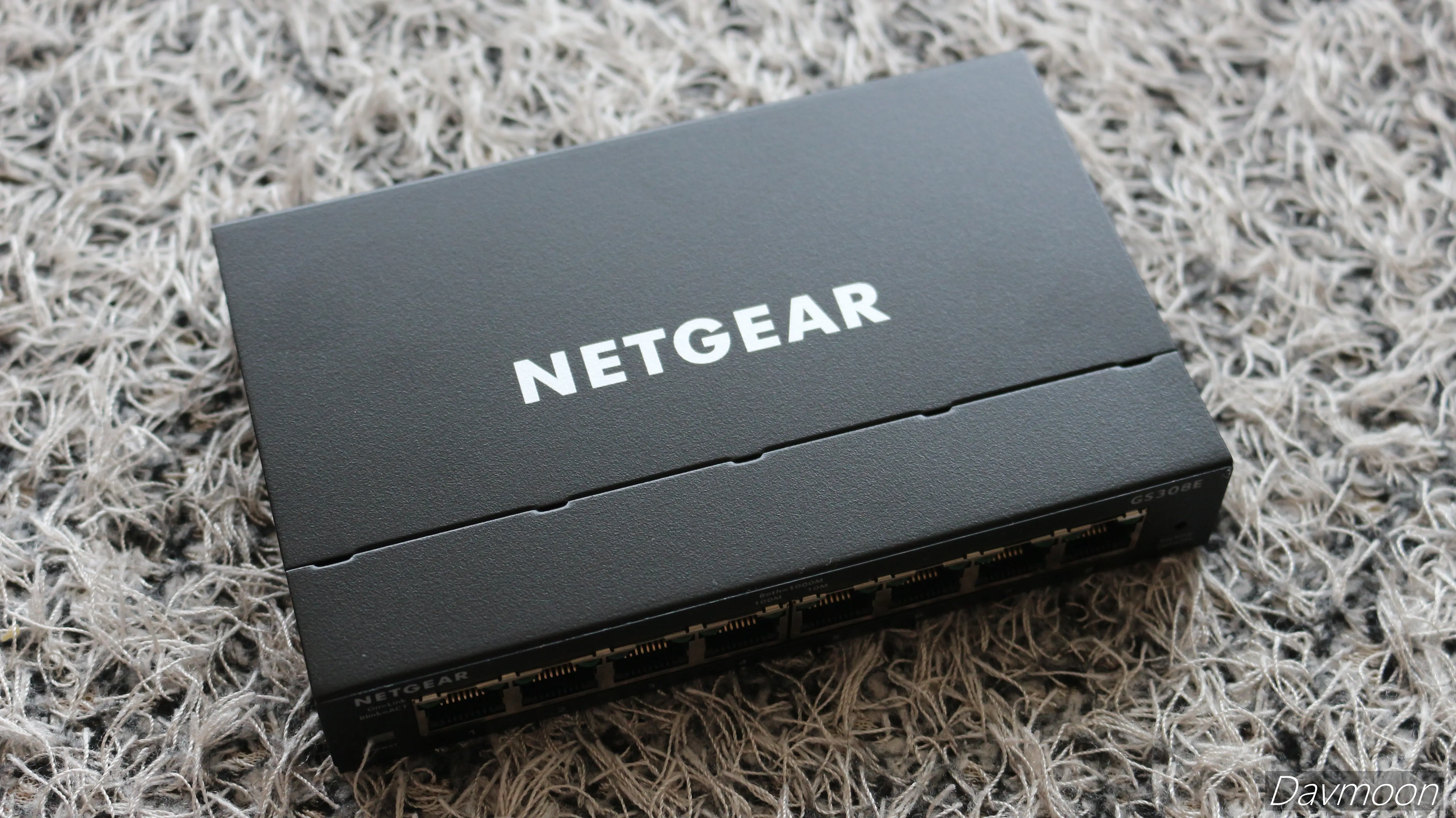 GS308E 상단부 사진