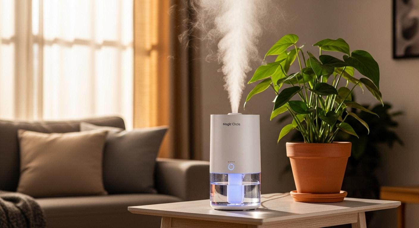 매직 서클 물멍 가습기 st-hl600