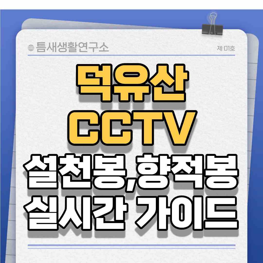 덕유산CCTV-썸네일