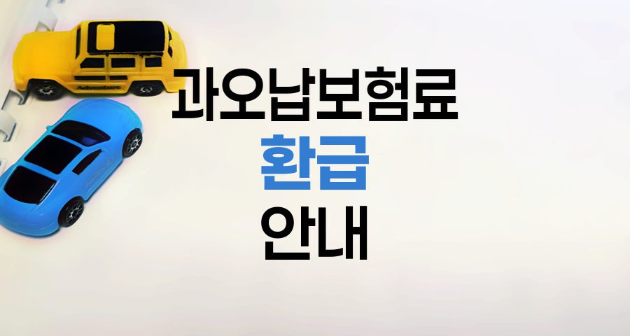 KB 과오납보험료의 이해와 환급 방법