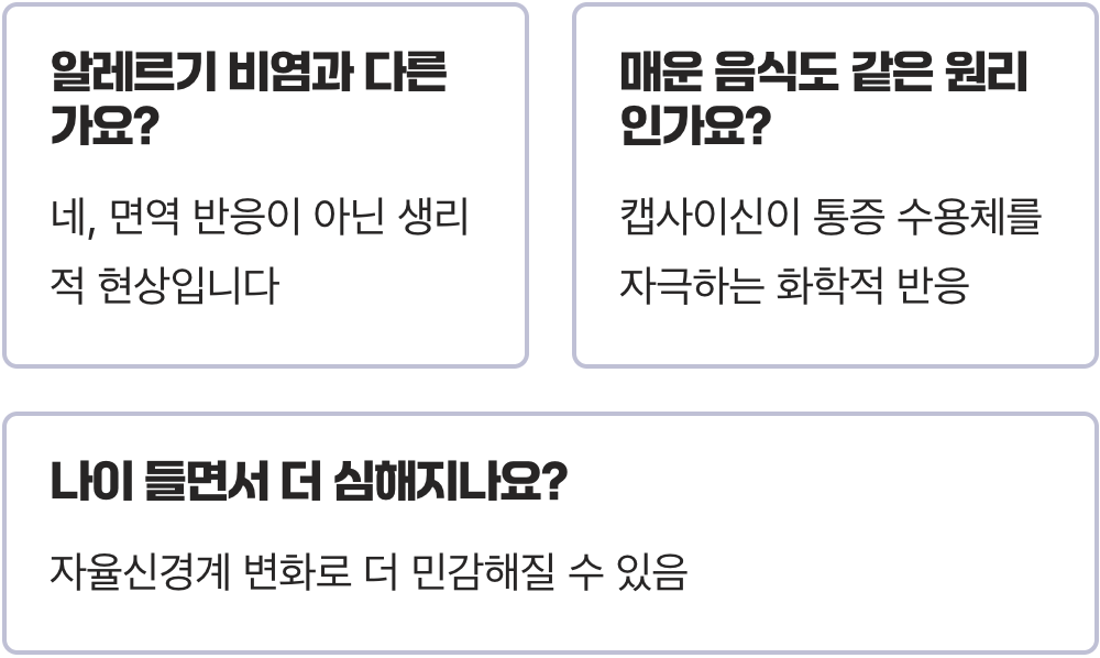 뜨거운 국물만 먹으면 콧물이 줄줄, 혹시 혈관성 비염? 원인과 즉효 해결법 3가지