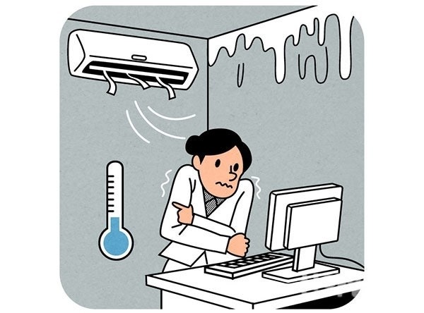 냉방병의 모습