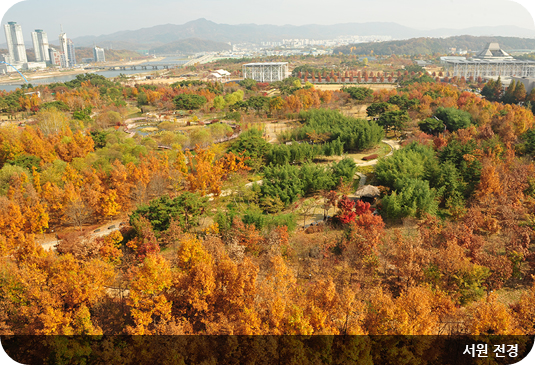 한밭수목원 서원 전경 이미지/출처: 한밭수목원 홈페이지