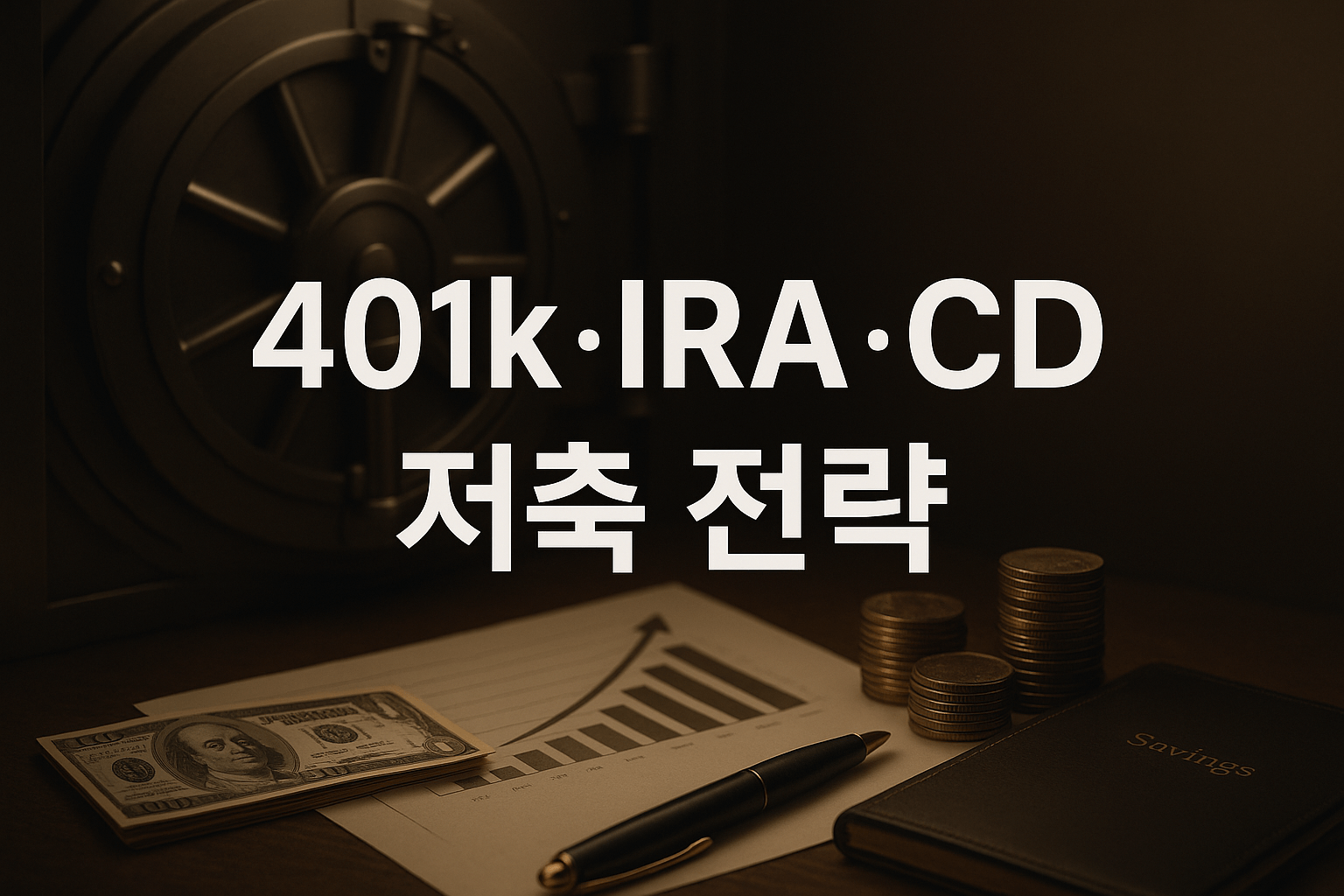 검증된 저축 시스템 해설 (401k, IRA, CD) 관련이미지