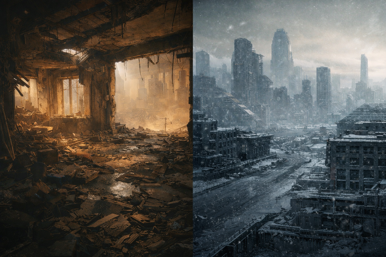 <블레이드 러너 2049>의 폐허적 미술이 인간성의 경계를 흐린 방식