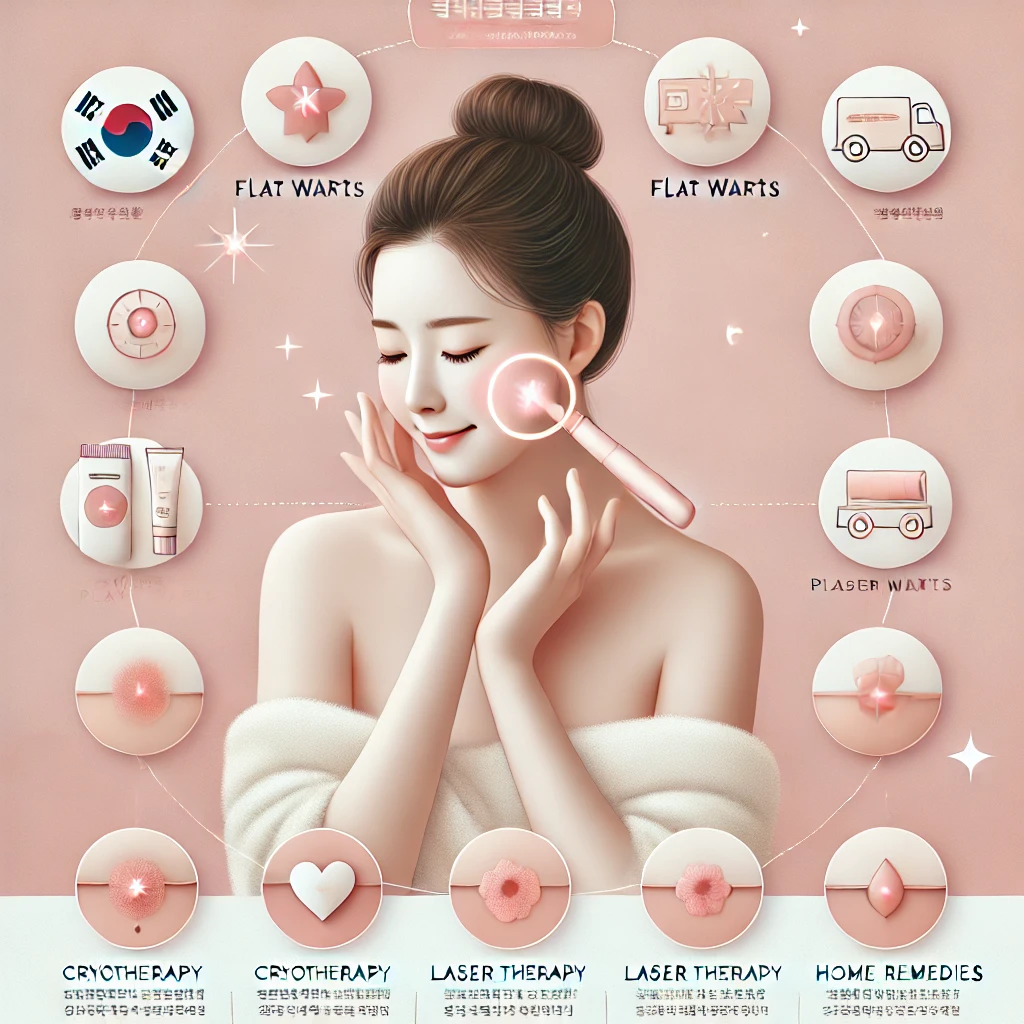 피부 관리하는 여성