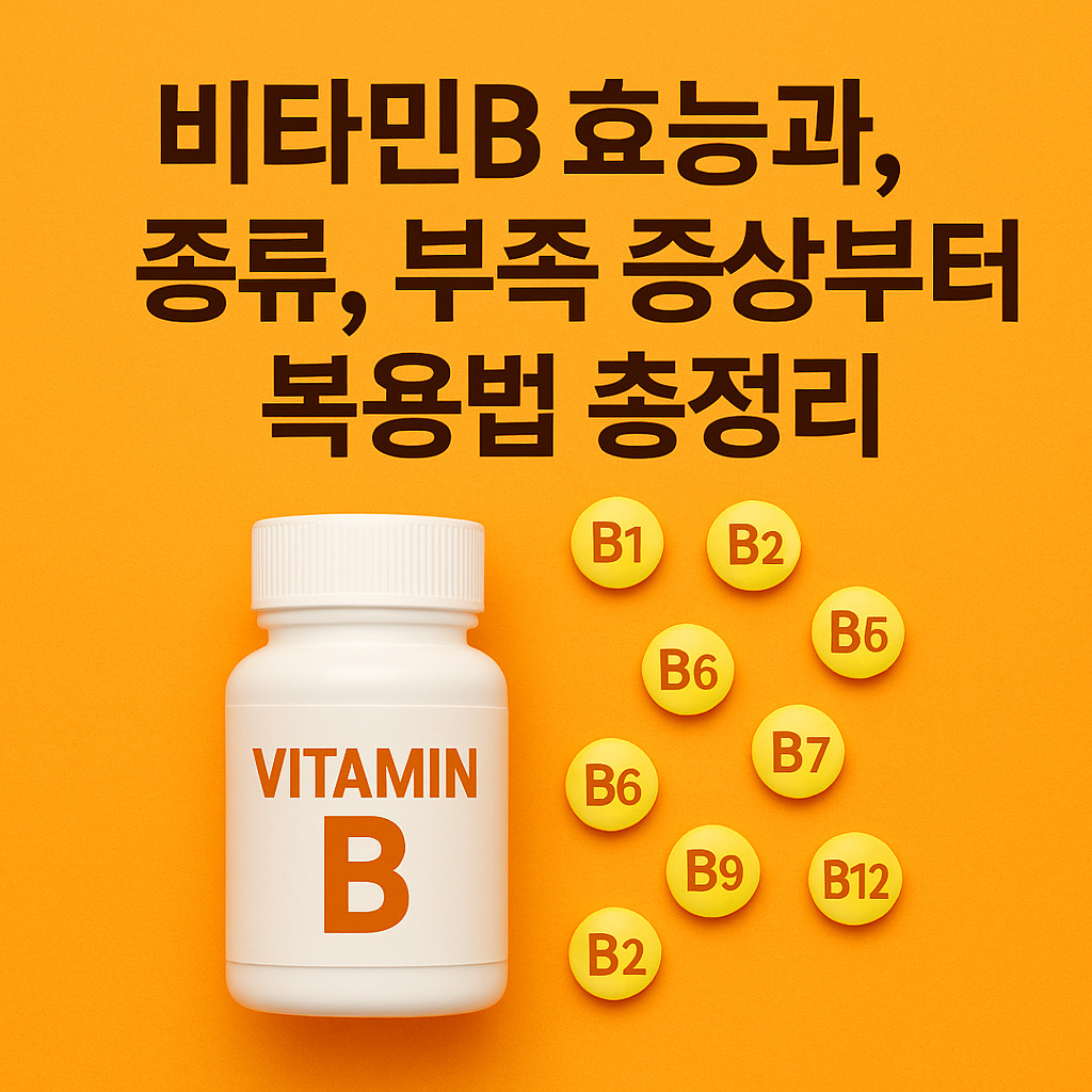 비타민B 효능과 종류, 부족 증상부터 복용법 총정리 썸네일