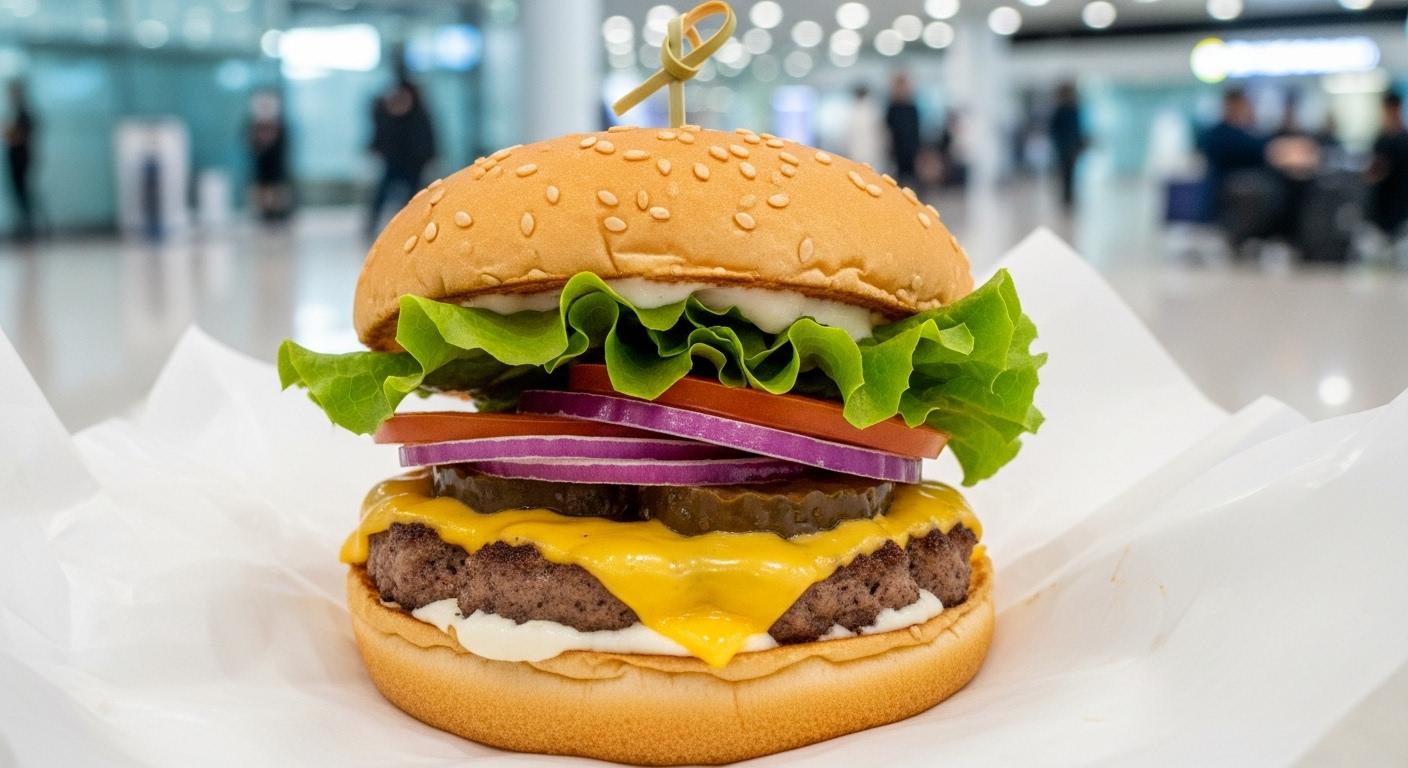 김포공항 햄버거