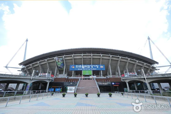 전주 월드컵 경기장 전경 이미지