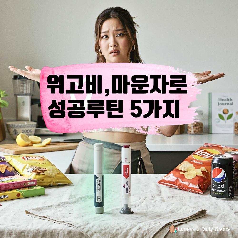 위고비,마운자로 실패하는 진짜 이유? 효과 200% 높이는 5가지 핵심 루틴