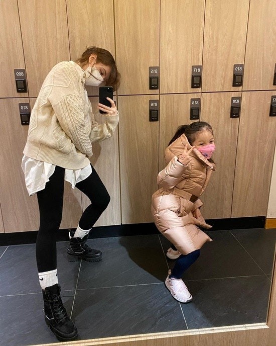 박주호 아내 안나와 딸