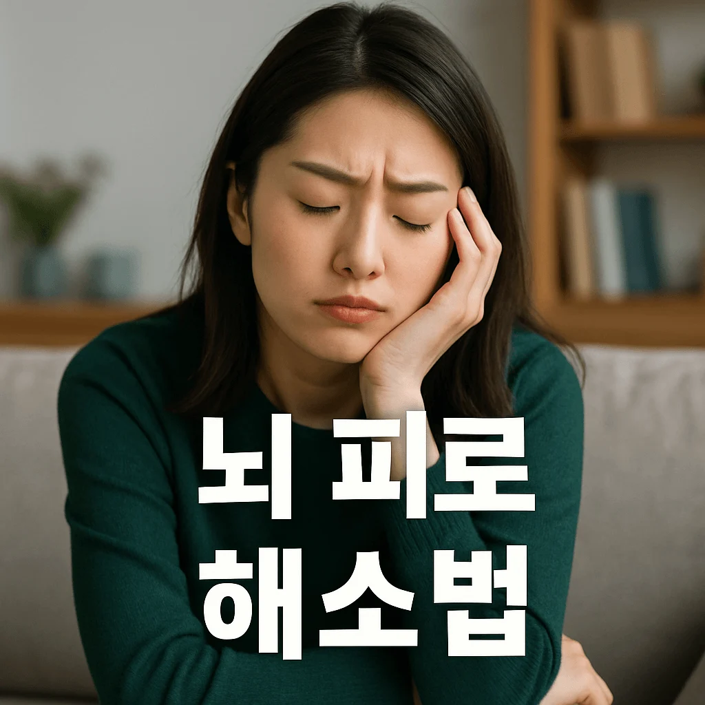 자도 피곤하고 멍하다면 지금 바로 실천할 뇌 피로 해소 루틴 10가지