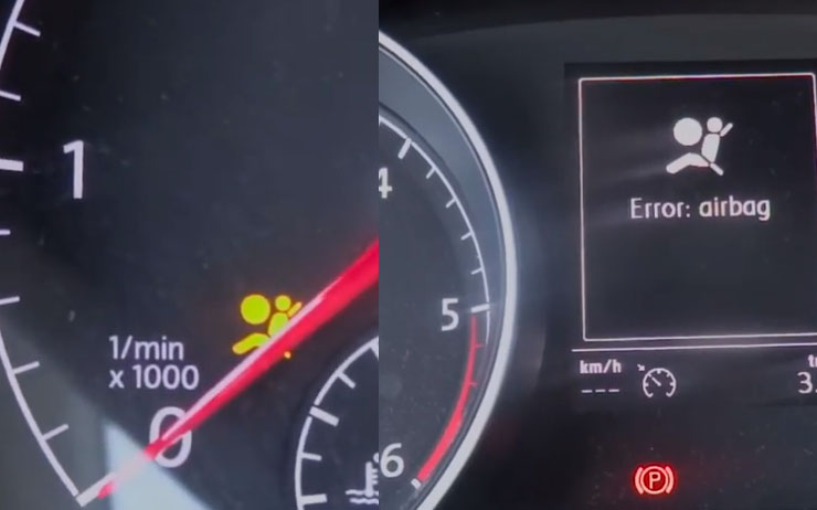 에어백 경고등