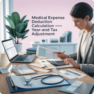 연말정산 의료비공제 계산법 이미지