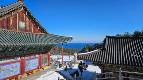 강릉 등명낙가사 : 동해 바다를 품은 천년 고찰 바다와 불교 신앙이 만나는 천년 사찰