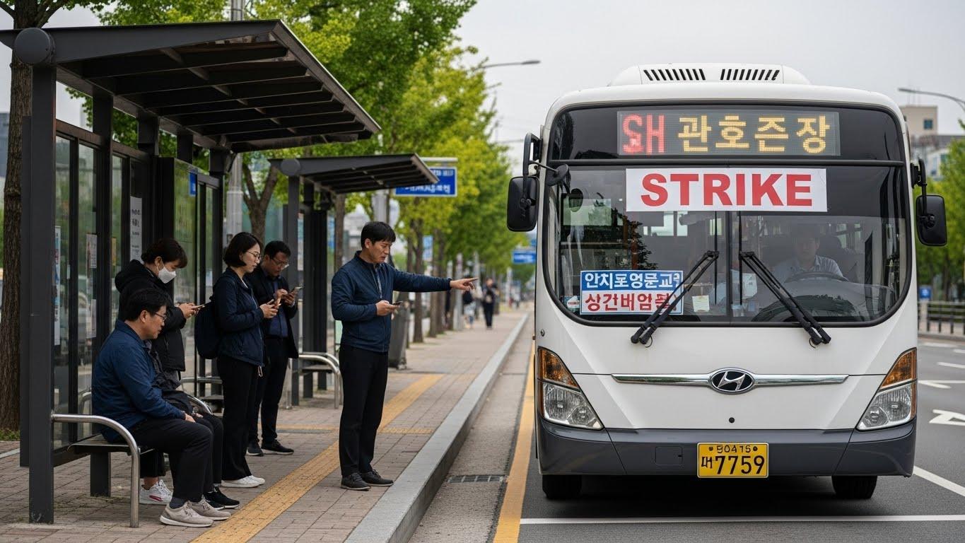 경기도 광주시 버스 파업
