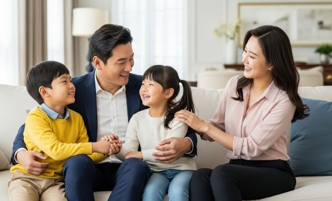미성년자 자녀 신청