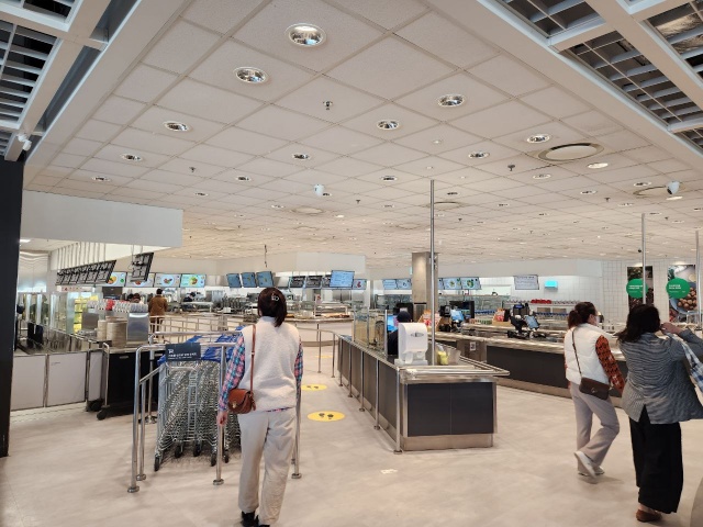 이케아 레스토랑 주문대 사진