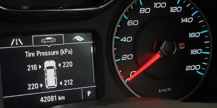 타이어 공기압 경고등 2