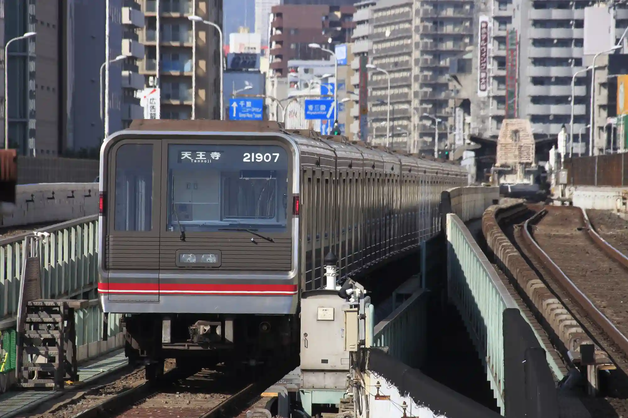 우메다역에서 도톤보리까지 전철로 이동한다!