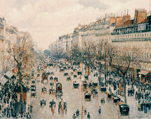 카미유 피사로의 몽마르트 거리