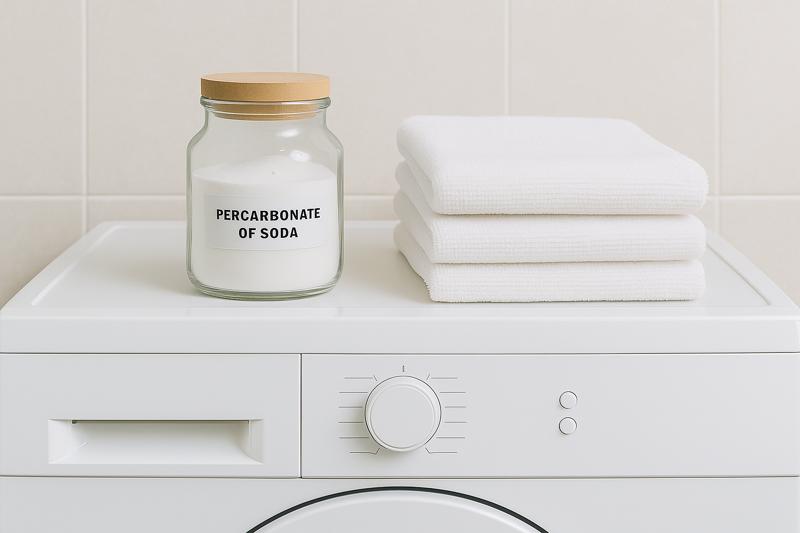과탄산소다로 수건 냄새 제거