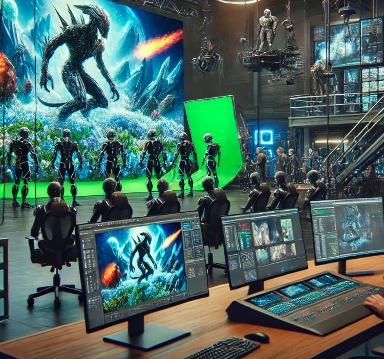 비주얼 이펙트와 CGI 기술의 발전