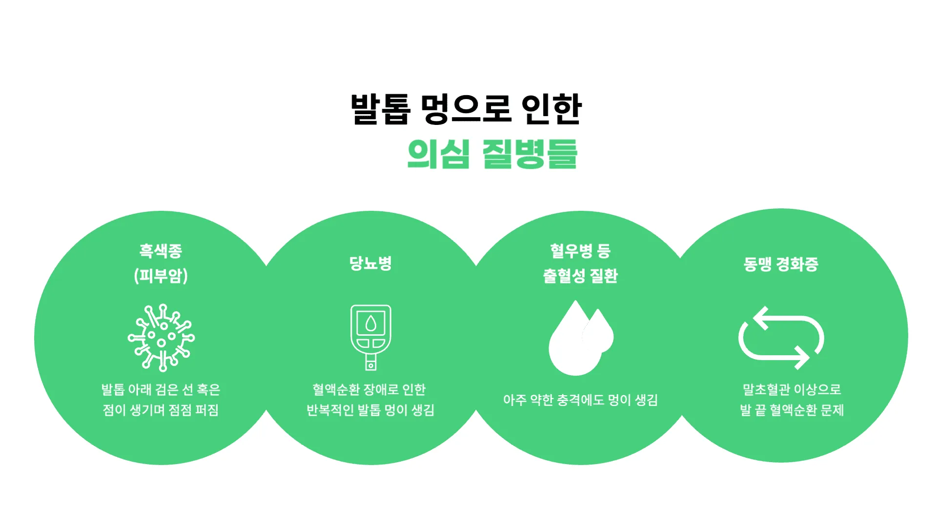 발톱 멍, 질병의 신호일까요?