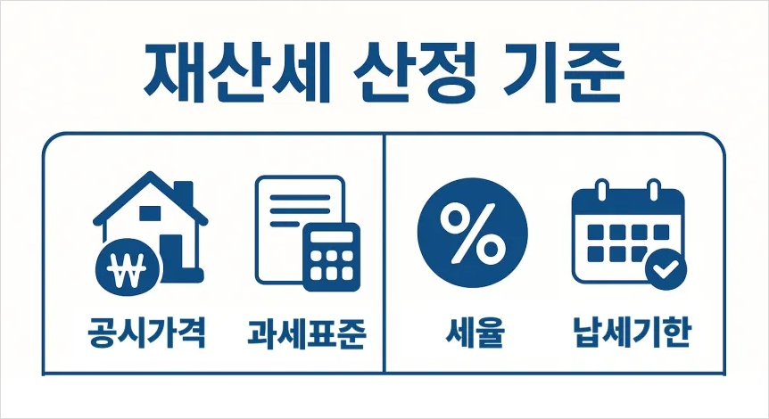 재산세 부과 기준