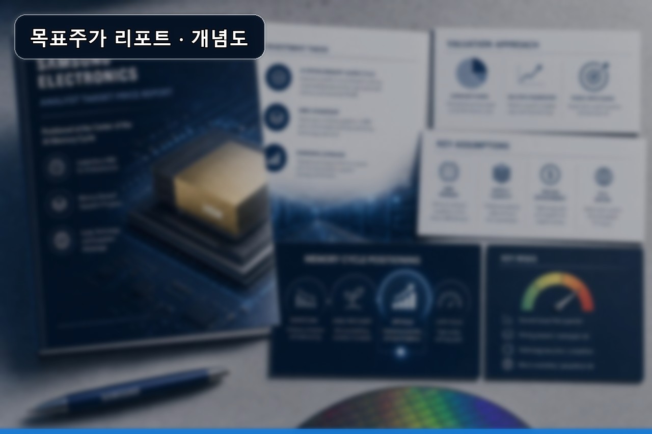 삼성전자 목표주가 리포트 외국인 수급 읽는 법 이미지