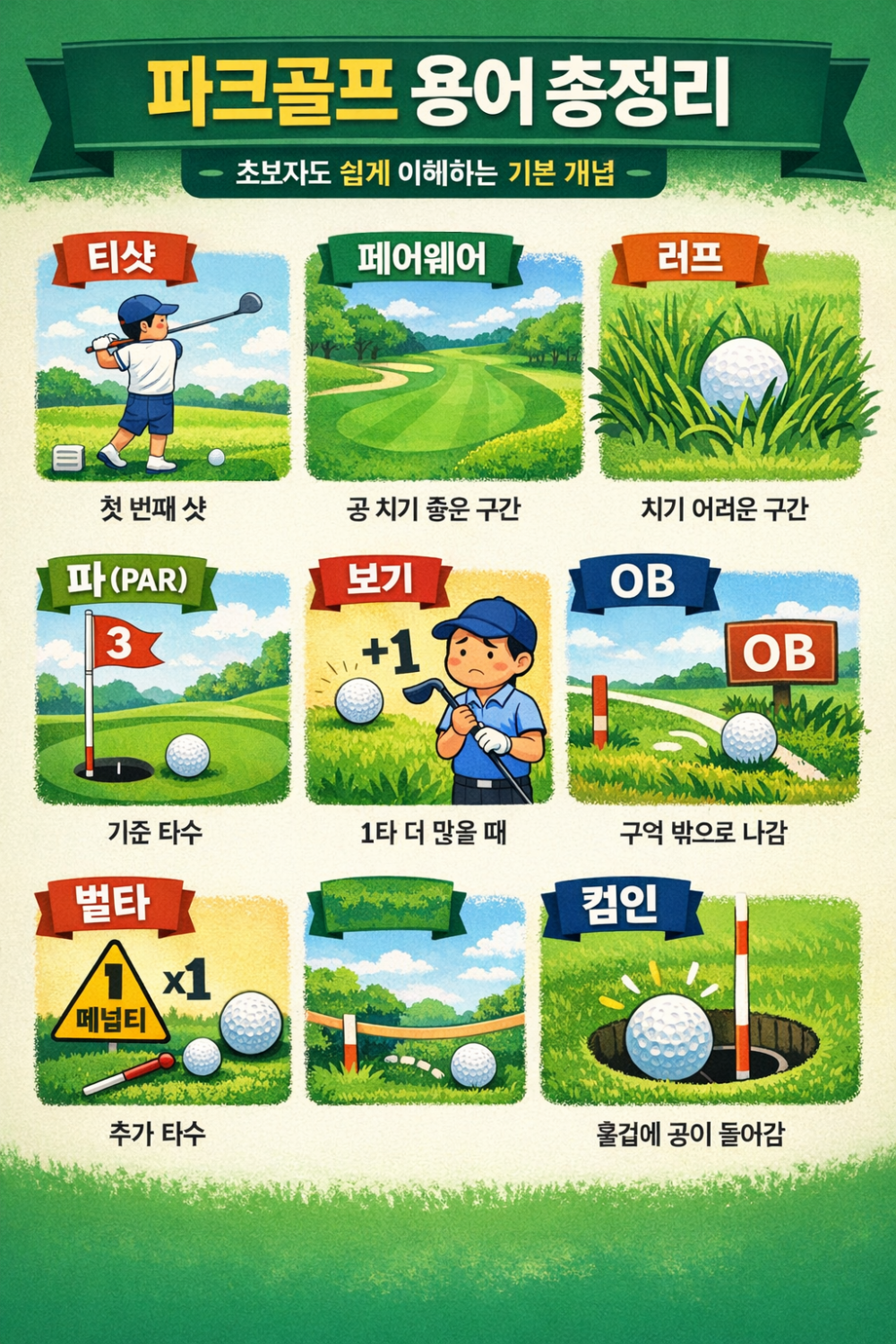 파크골프 용어 썸네일