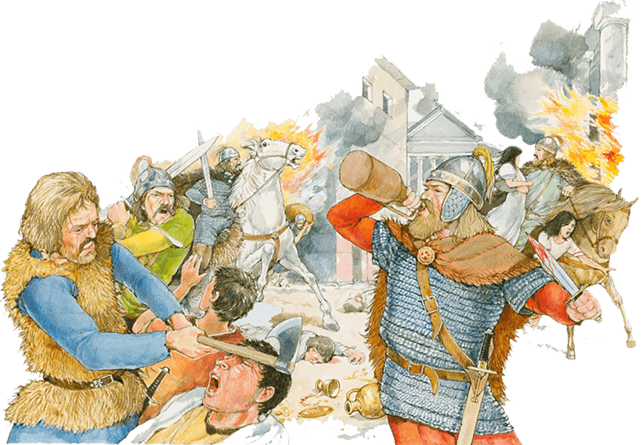 반달족의 로마 약탈과 제국의 쇠퇴