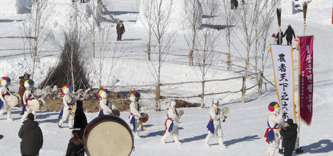 대관령 눈꽃축제 주차 주차장 셔틀버스