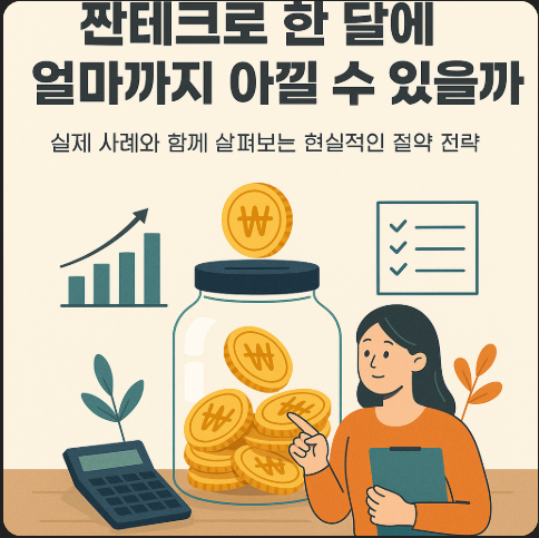 짠테크를 통한 절약