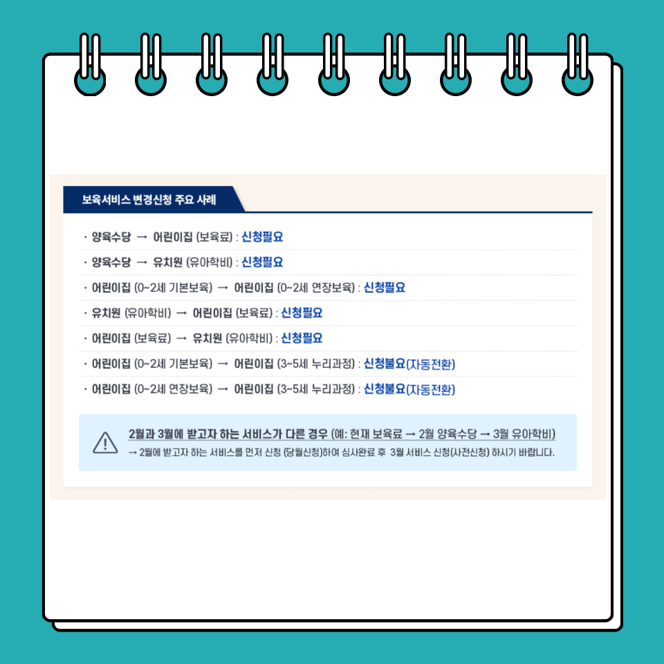 복지로 유아학비 사전신청 방법