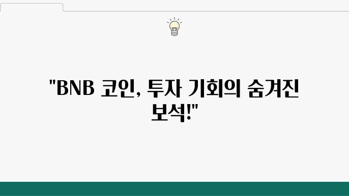 BNB 시장 반응