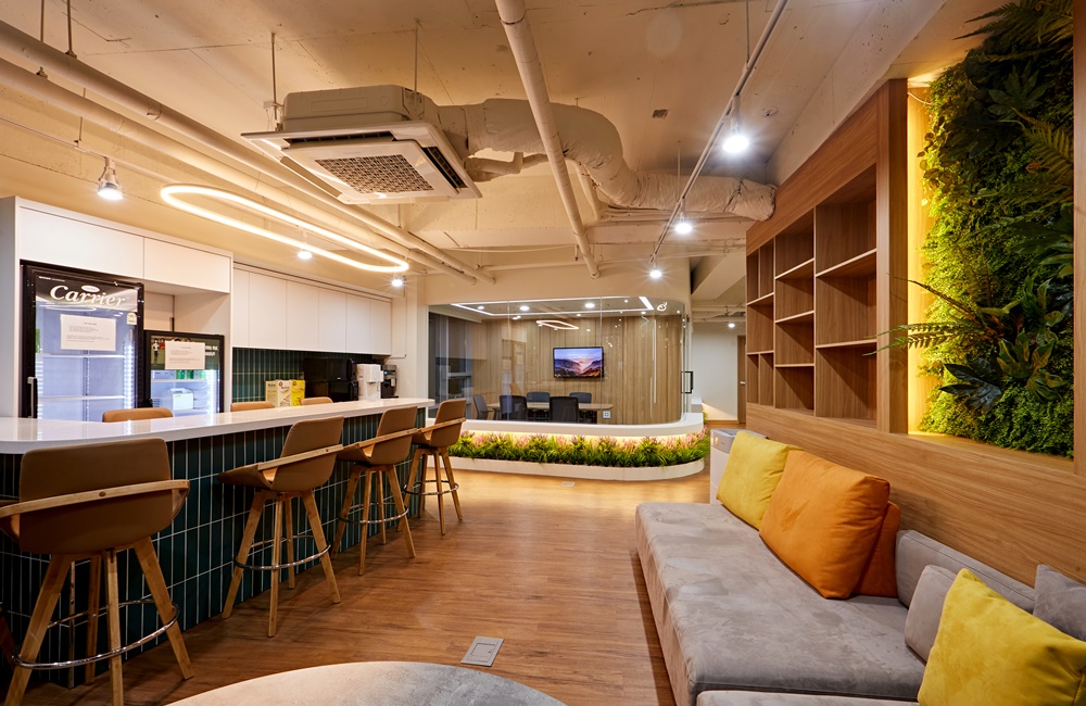 사무실카페테리아디자인