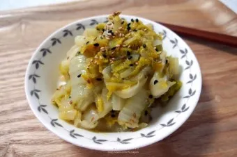 배추나물 무침 만들기 황금레시피_21