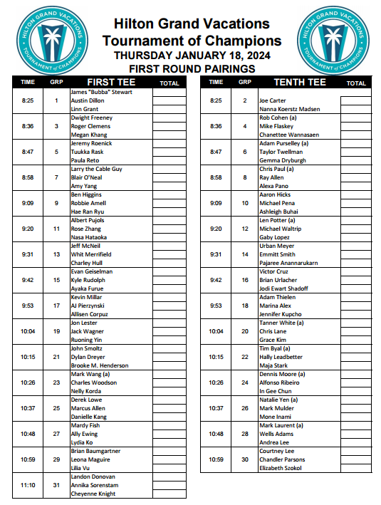 1라운드 페어링스 (총93명 31조)