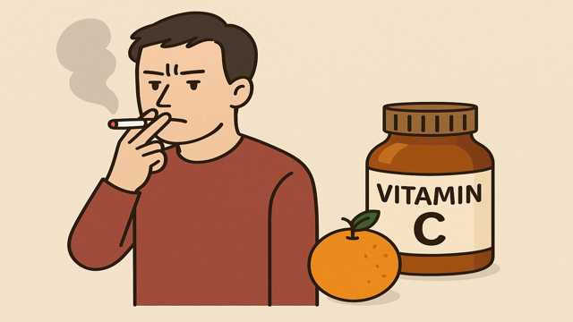 '흡연과 비타민 C 중요성' 관련 이미지