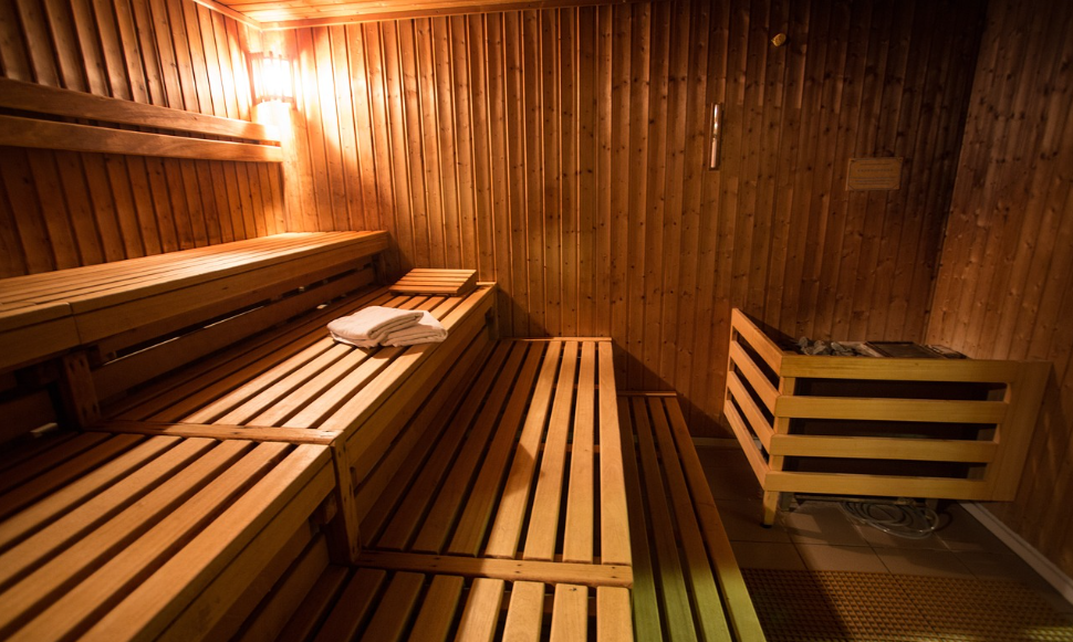 Sauna, Leisure time, Finnish sauna image.